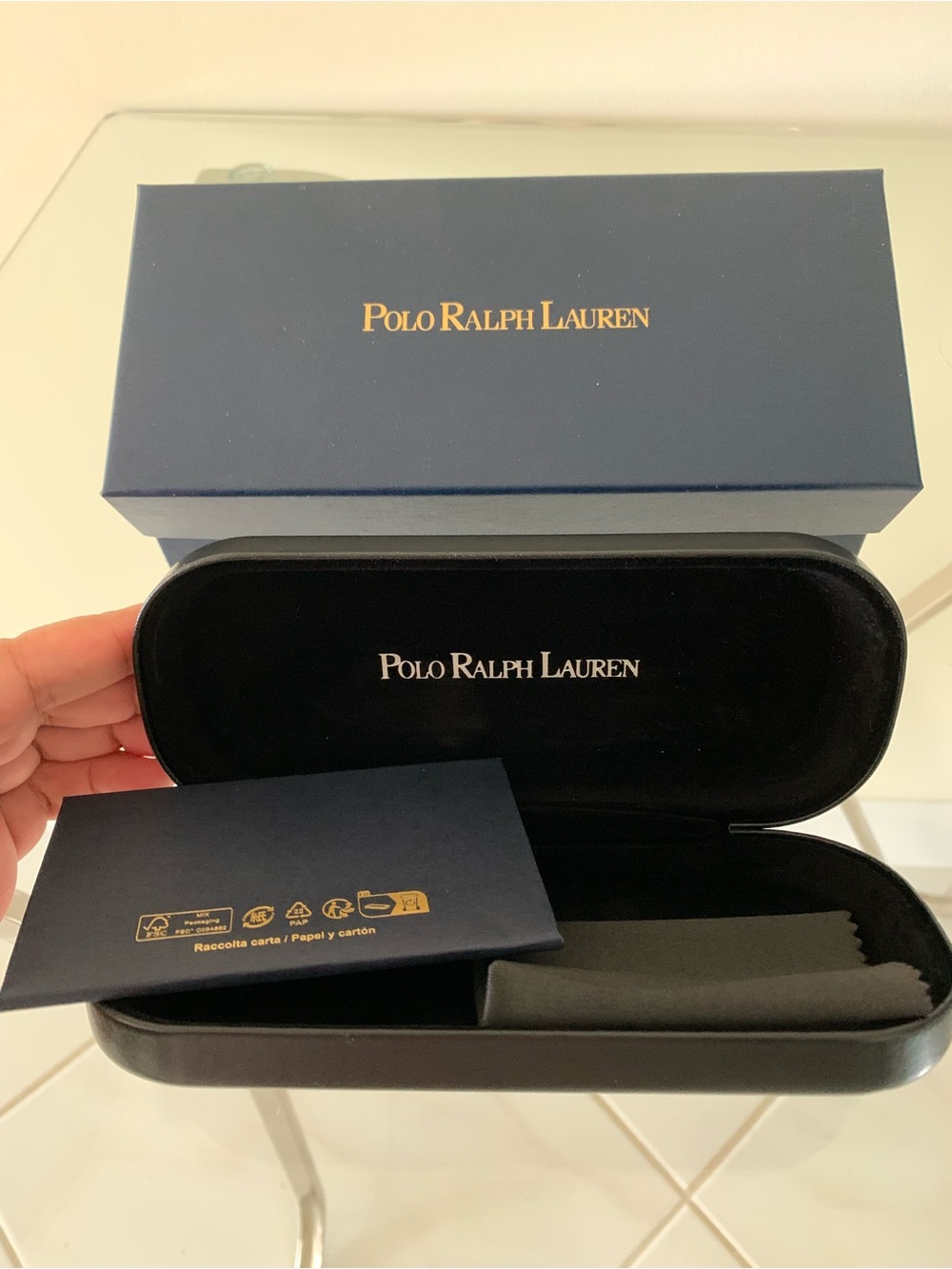 Polo by Ralph Lauren eyeglass case